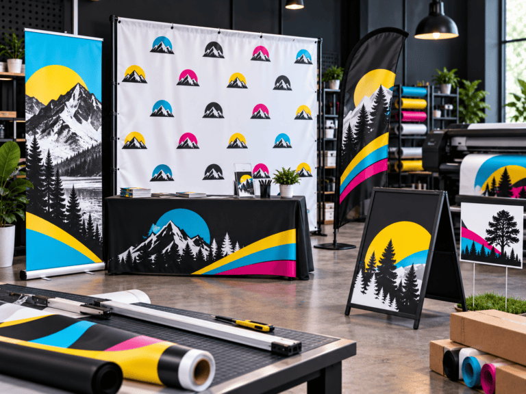 Custom signs and banners by HQ Print USA